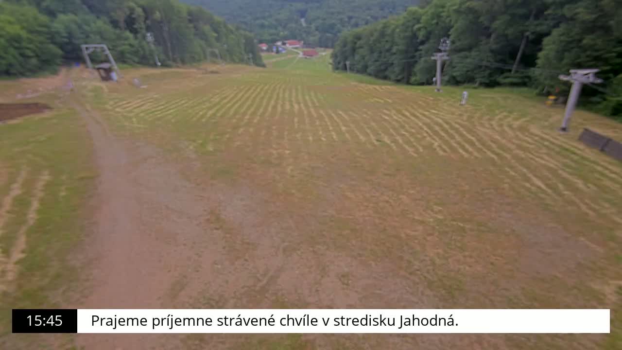 Jahodna Ski Slope Peak Skyline Live Cam - Sever, Kosice 1, Kosice, Slovakia