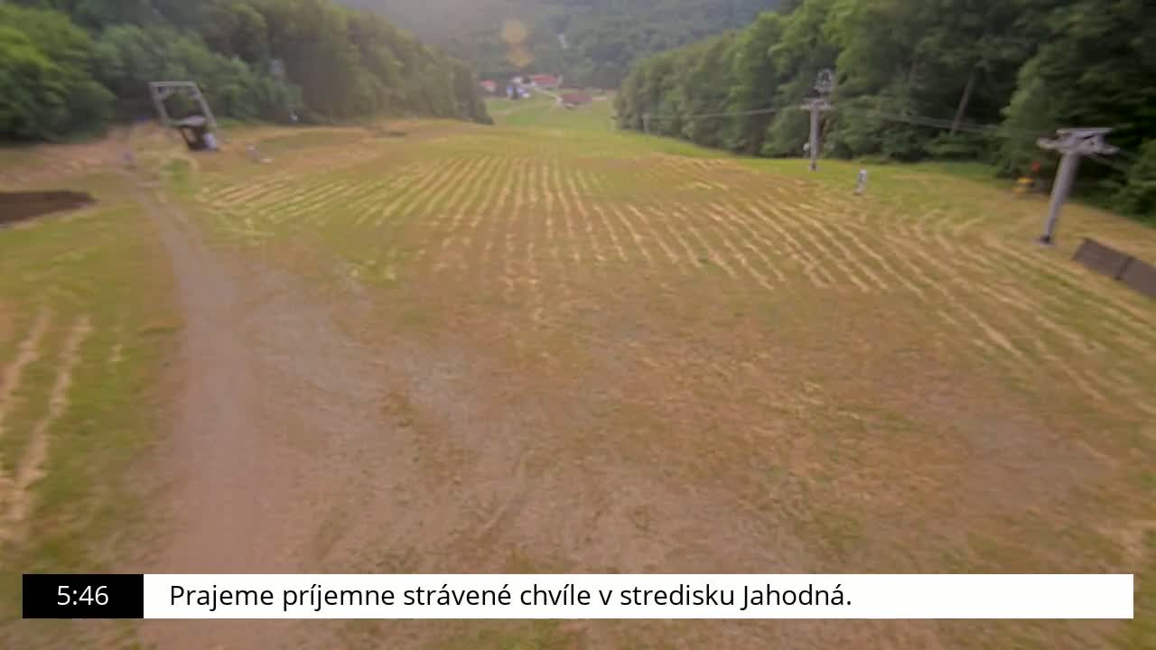 Jahodna Ski Slope Peak Skyline Live Cam - Sever, Kosice 1, Kosice, Slovakia