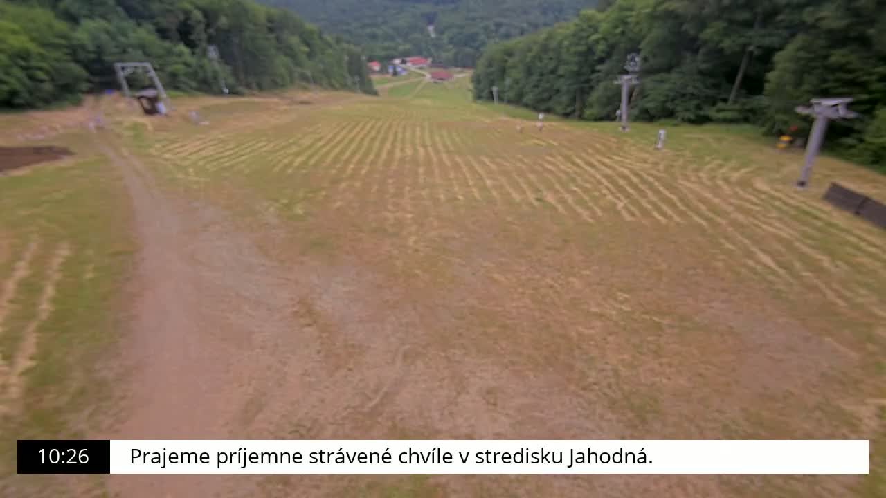 Jahodna Ski Slope Peak Skyline Live Cam - Sever, Kosice 1, Kosice, Slovakia