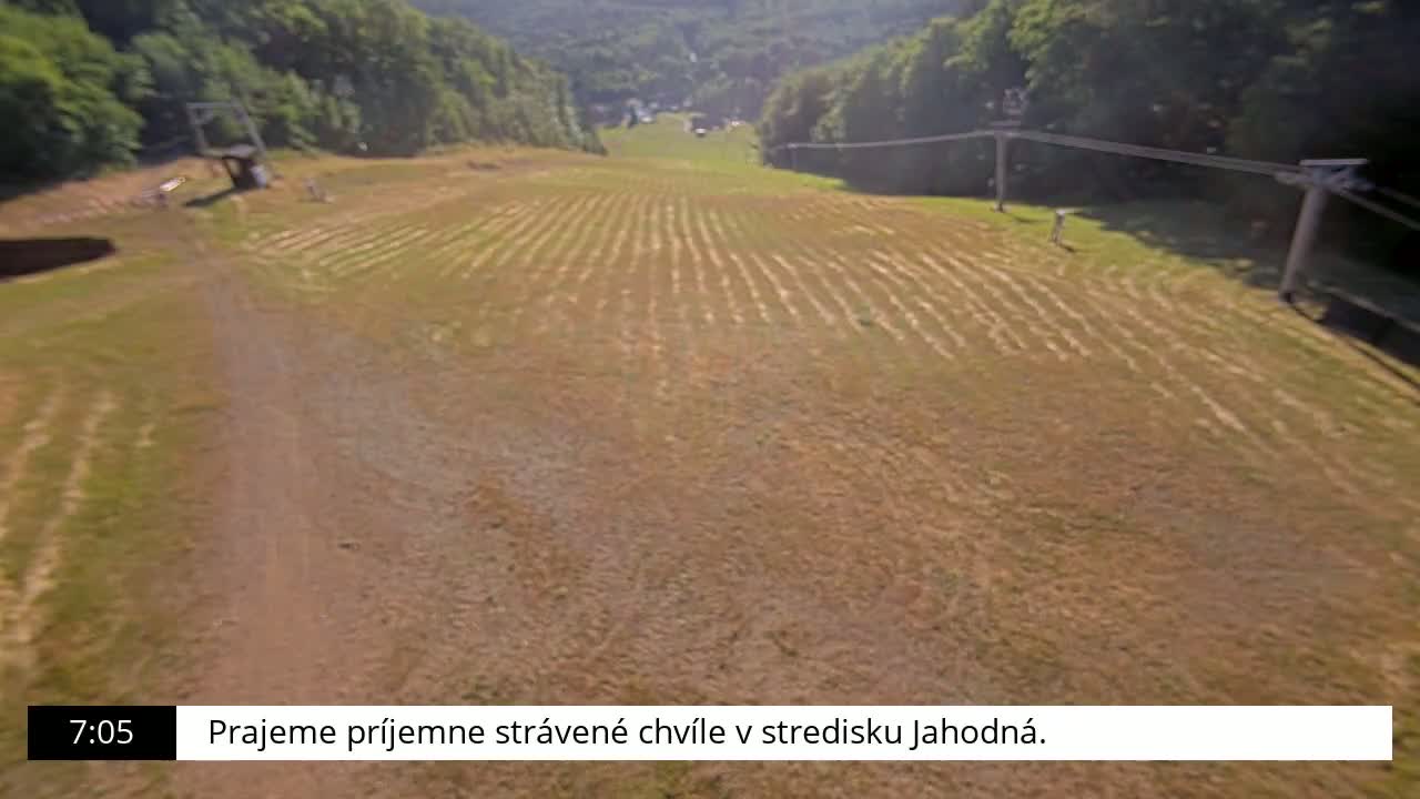 Jahodna Ski Slope Peak Skyline Live Cam - Sever, Kosice 1, Kosice, Slovakia