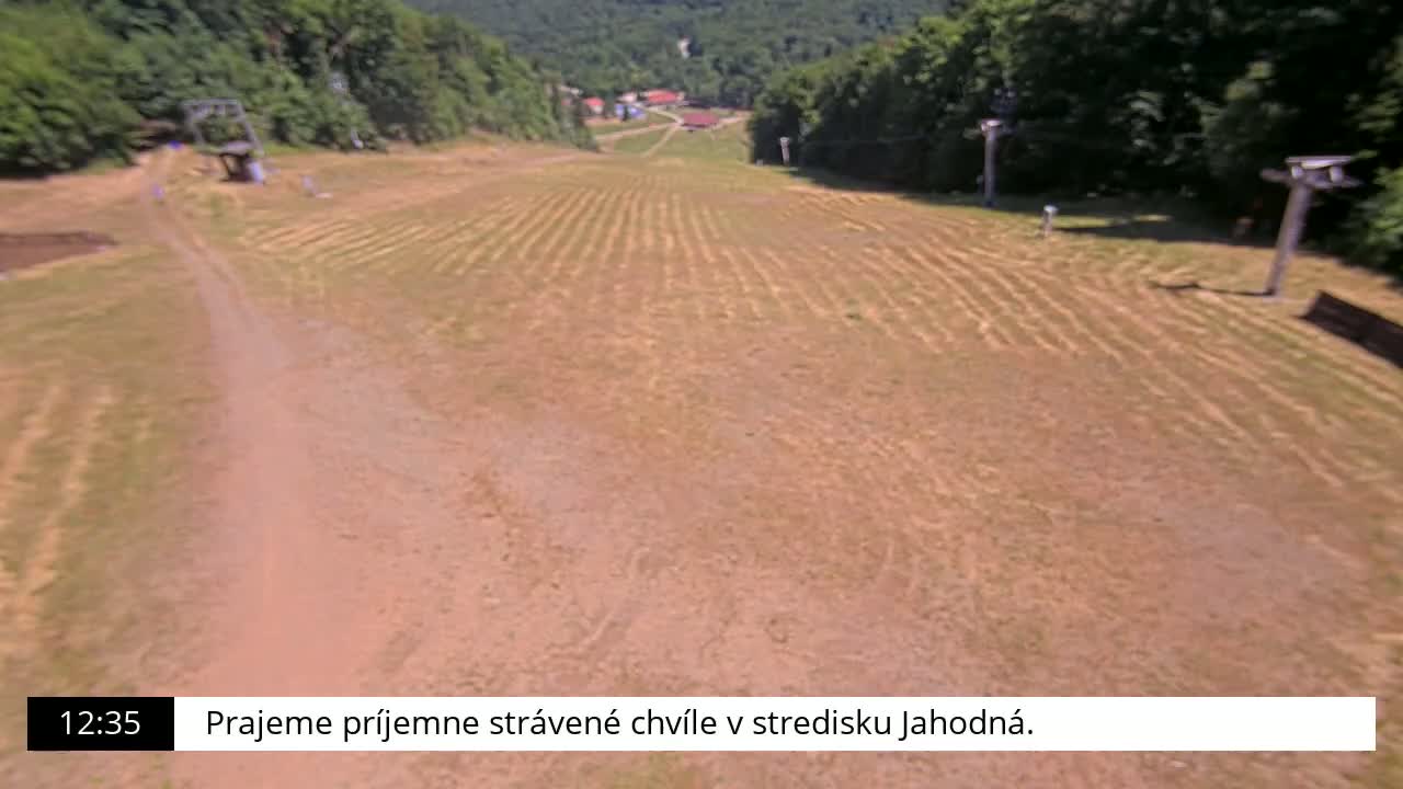 Jahodna Ski Slope Peak Skyline Live Cam - Sever, Kosice 1, Kosice, Slovakia