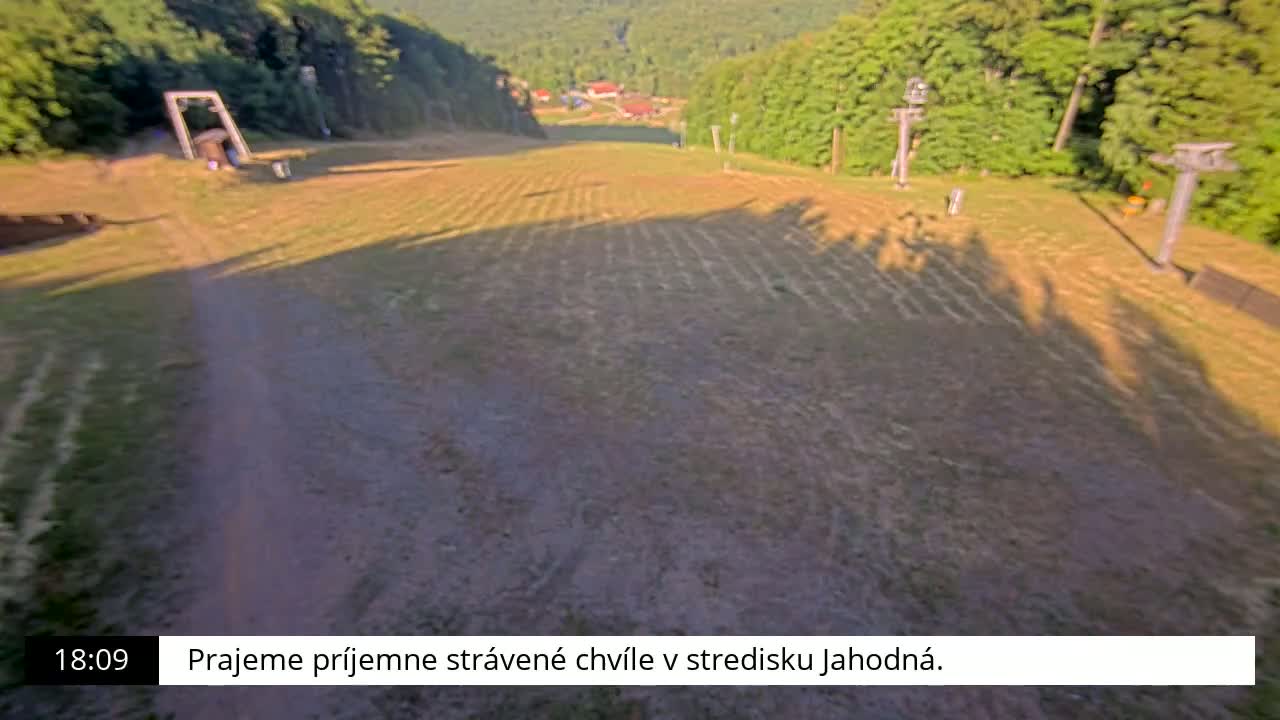 Jahodna Ski Slope Peak Skyline Live Cam - Sever, Kosice 1, Kosice, Slovakia