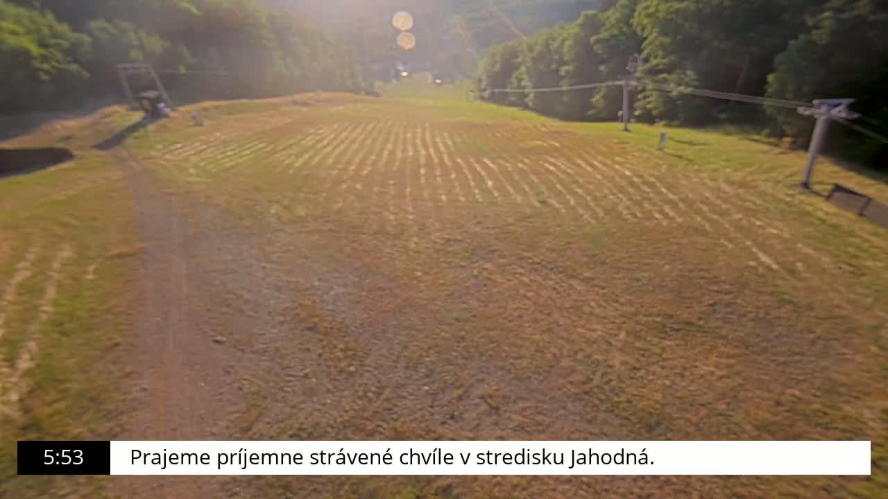 Jahodna Ski Slope Peak Skyline Live Cam - Sever, Kosice 1, Kosice, Slovakia