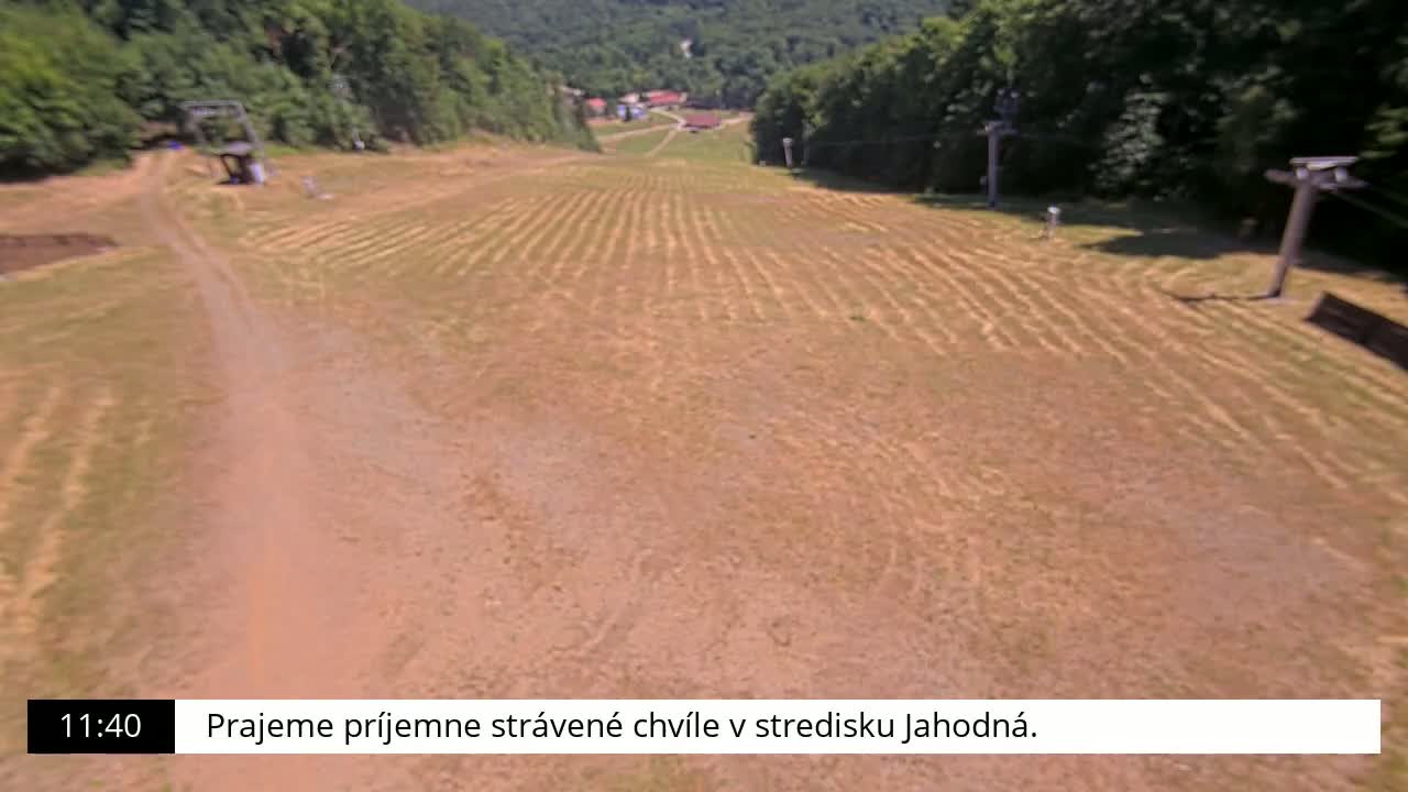 Jahodna Ski Slope Peak Skyline Live Cam - Sever, Kosice 1, Kosice, Slovakia