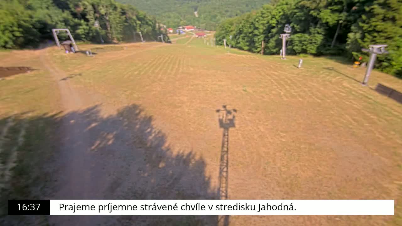 Jahodna Ski Slope Peak Skyline Live Cam - Sever, Kosice 1, Kosice, Slovakia