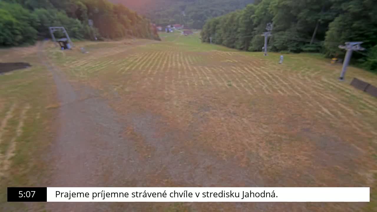 Jahodna Ski Slope Peak Skyline Live Cam - Sever, Kosice 1, Kosice, Slovakia