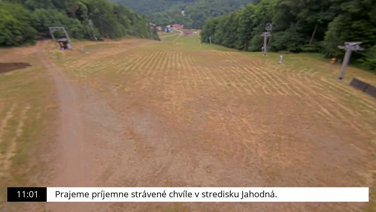 Jahodna Ski Slope Peak Skyline Live Cam - Sever, Kosice 1, Kosice, Slovakia