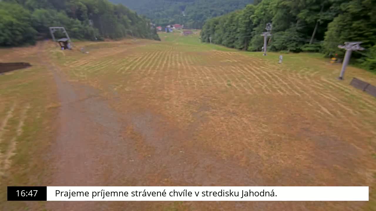 Jahodna Ski Slope Peak Skyline Live Cam - Sever, Kosice 1, Kosice, Slovakia