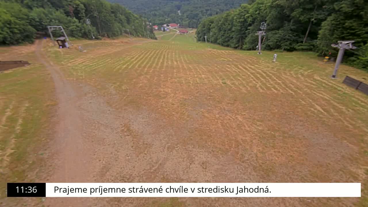 Jahodna Ski Slope Peak Skyline Live Cam - Sever, Kosice 1, Kosice, Slovakia