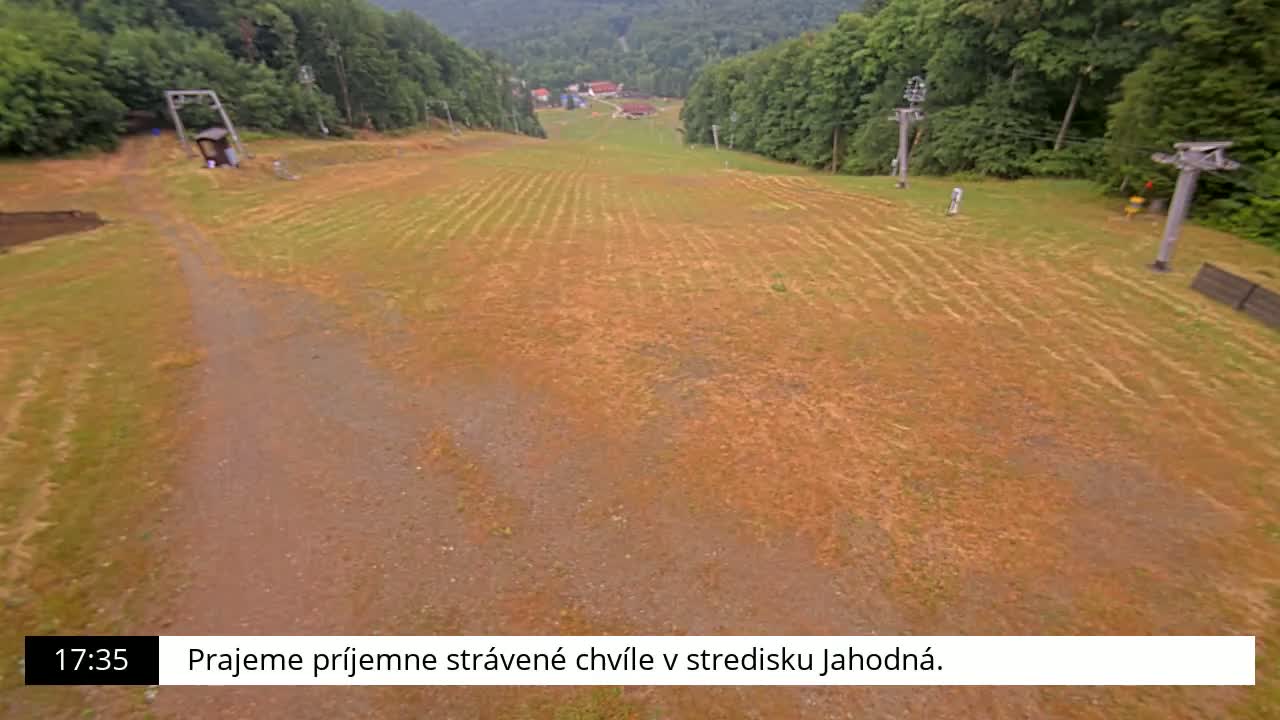 Jahodna Ski Slope Peak Skyline Live Cam - Sever, Kosice 1, Kosice, Slovakia