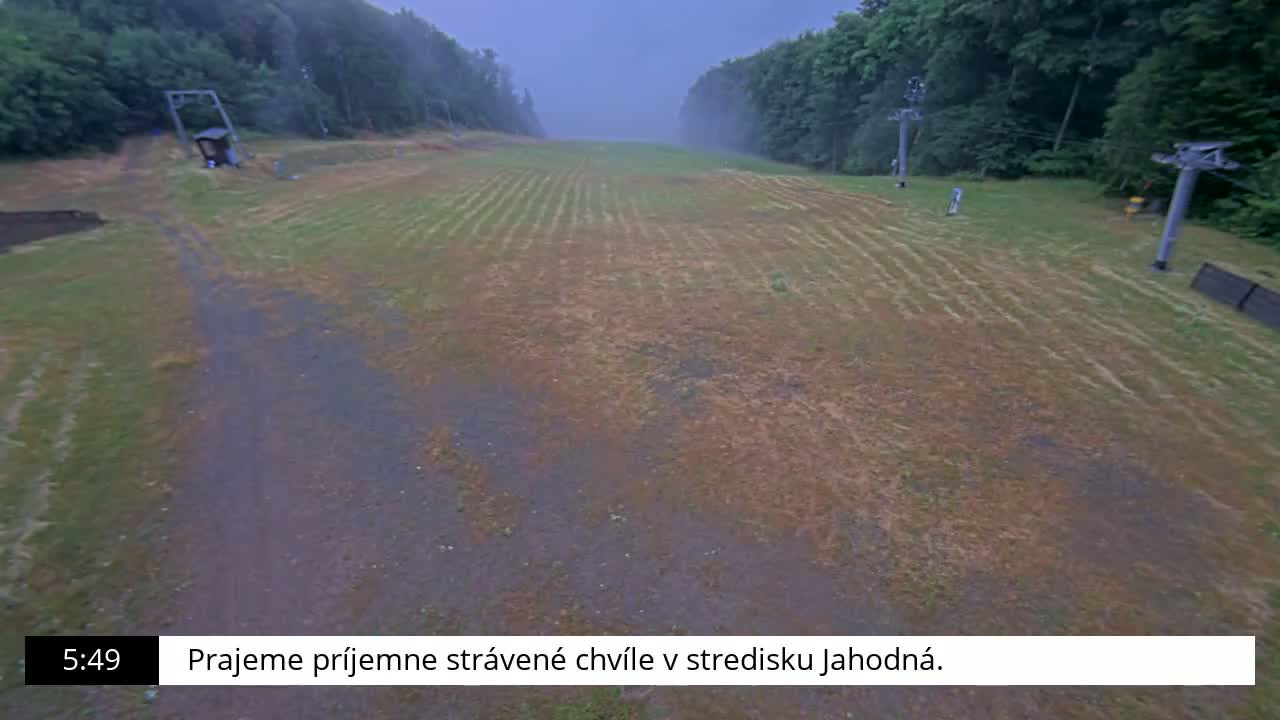 Jahodna Ski Slope Peak Skyline Live Cam - Sever, Kosice 1, Kosice, Slovakia