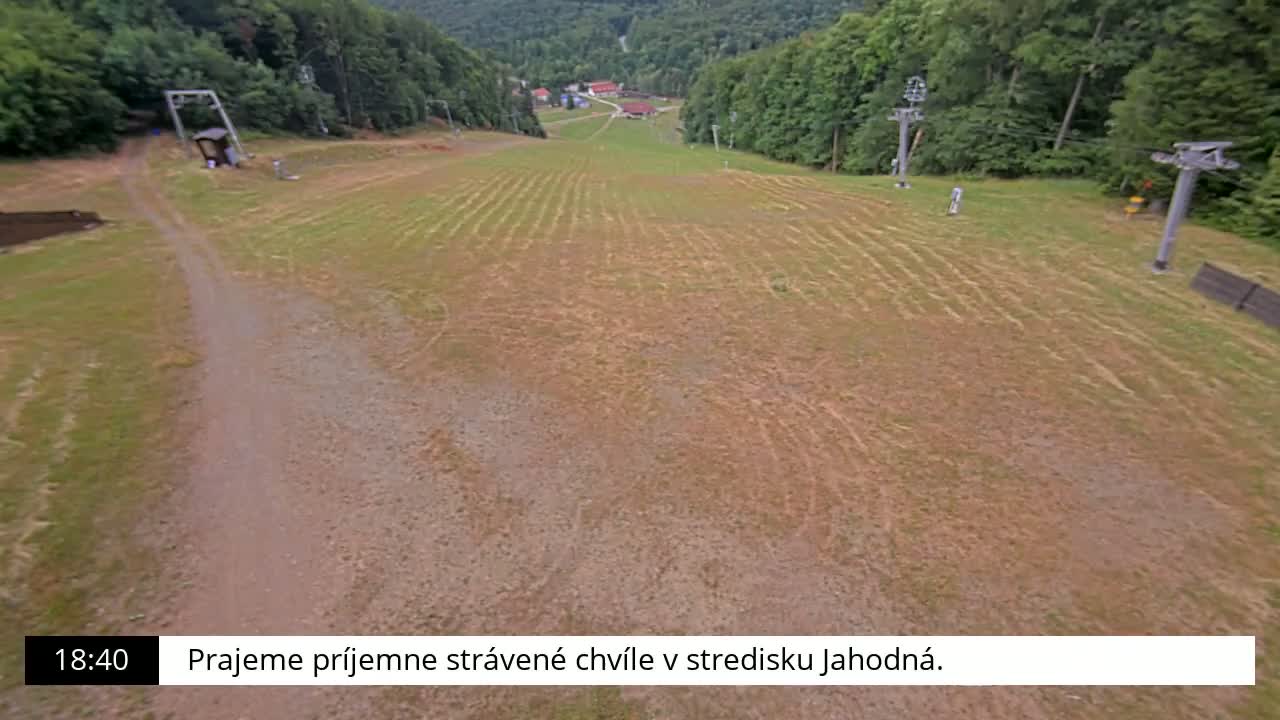 Jahodna Ski Slope Peak Skyline Live Cam - Sever, Kosice 1, Kosice, Slovakia