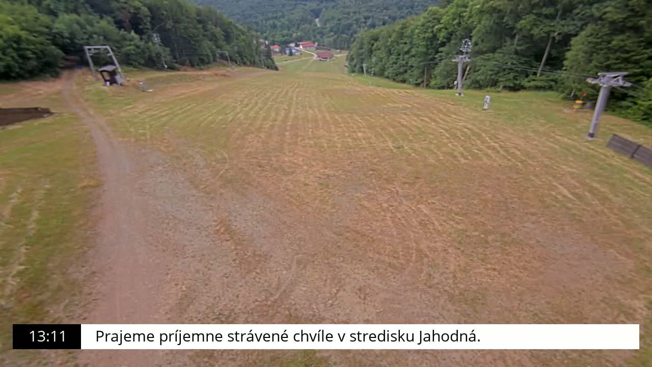 Jahodna Ski Slope Peak Skyline Live Cam - Sever, Kosice 1, Kosice, Slovakia