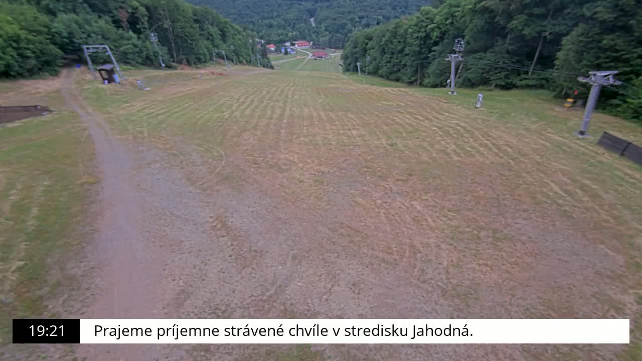 Jahodna Ski Slope Peak Skyline Live Cam - Sever, Kosice 1, Kosice, Slovakia