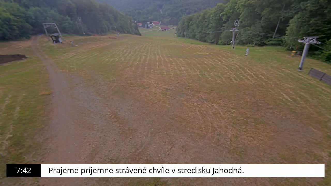 Jahodna Ski Slope Peak Skyline Live Cam - Sever, Kosice 1, Kosice, Slovakia