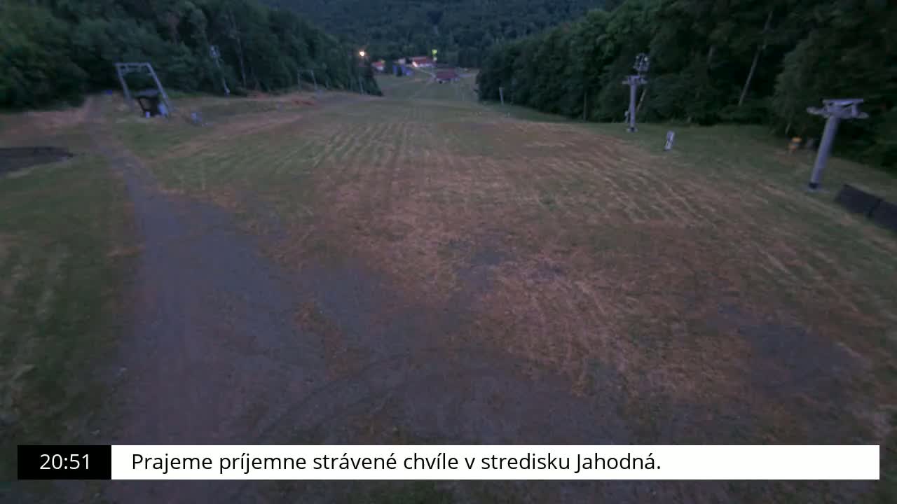 Jahodna Ski Slope Peak Skyline Live Cam - Sever, Kosice 1, Kosice, Slovakia