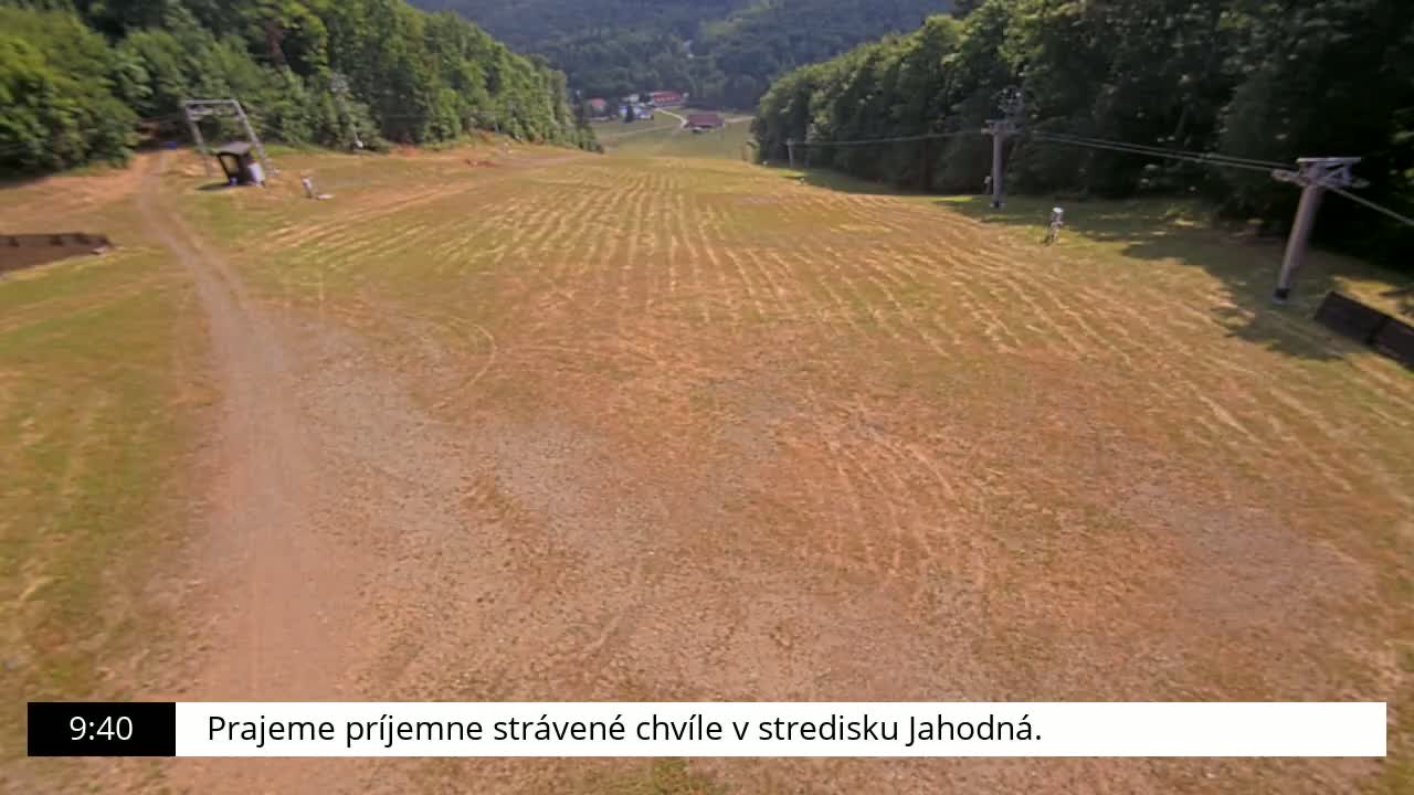 Jahodna Ski Slope Peak Skyline Live Cam - Sever, Kosice 1, Kosice, Slovakia