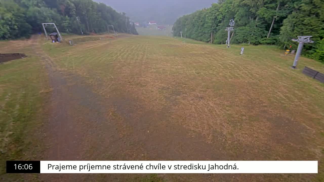Jahodna Ski Slope Peak Skyline Live Cam - Sever, Kosice 1, Kosice, Slovakia