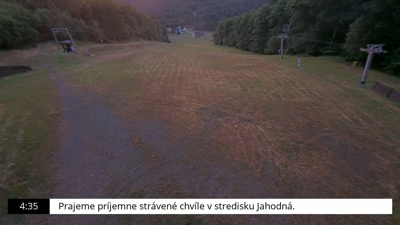 Jahodna Ski Slope Peak Skyline Live Cam - Sever, Kosice 1, Kosice, Slovakia