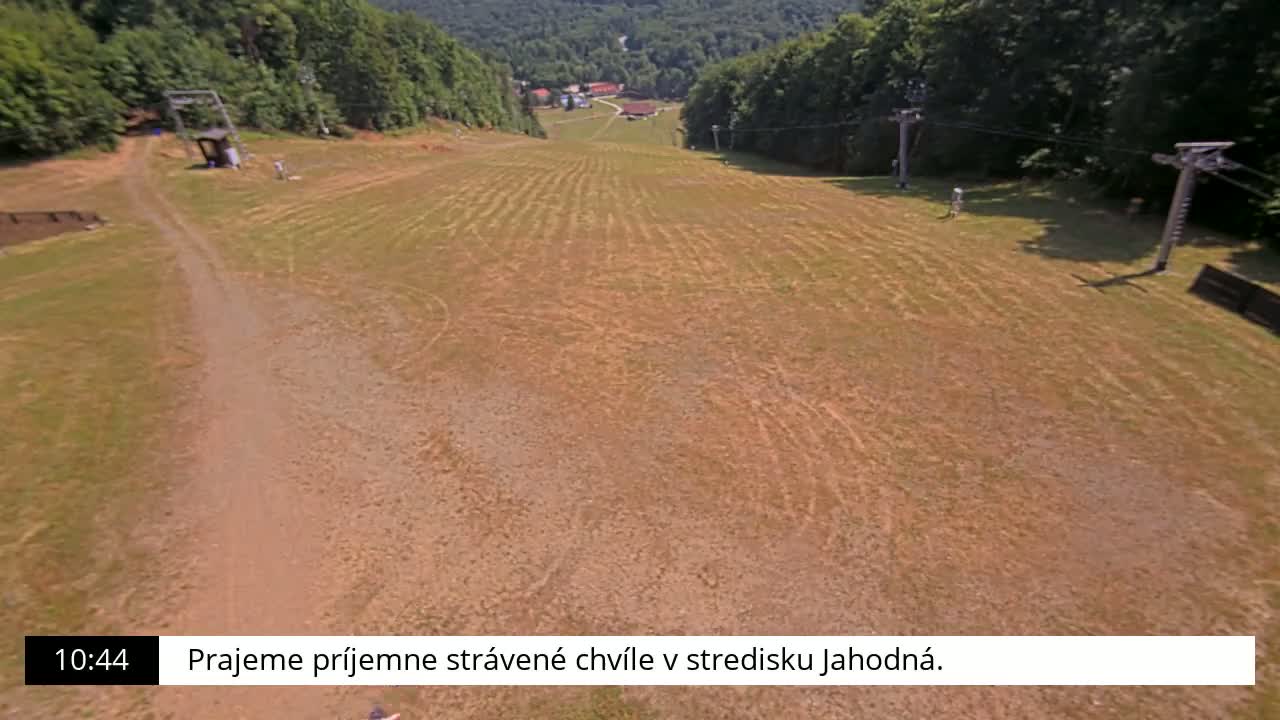 Jahodna Ski Slope Peak Skyline Live Cam - Sever, Kosice 1, Kosice, Slovakia