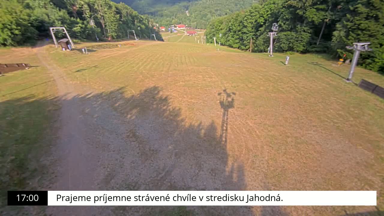 Jahodna Ski Slope Peak Skyline Live Cam - Sever, Kosice 1, Kosice, Slovakia