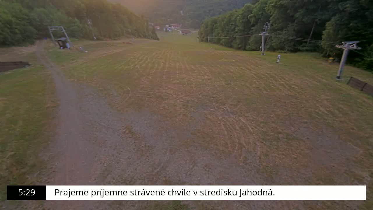 Jahodna Ski Slope Peak Skyline Live Cam - Sever, Kosice 1, Kosice, Slovakia