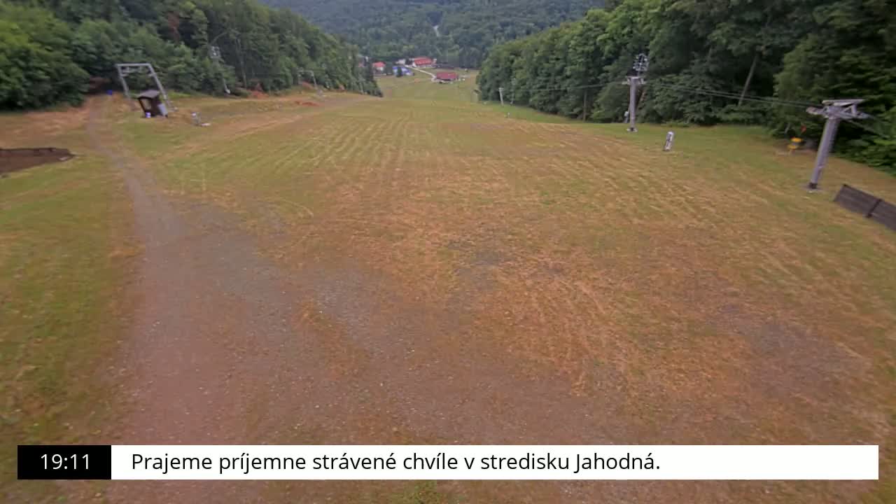 Jahodna Ski Slope Peak Skyline Live Cam - Sever, Kosice 1, Kosice, Slovakia