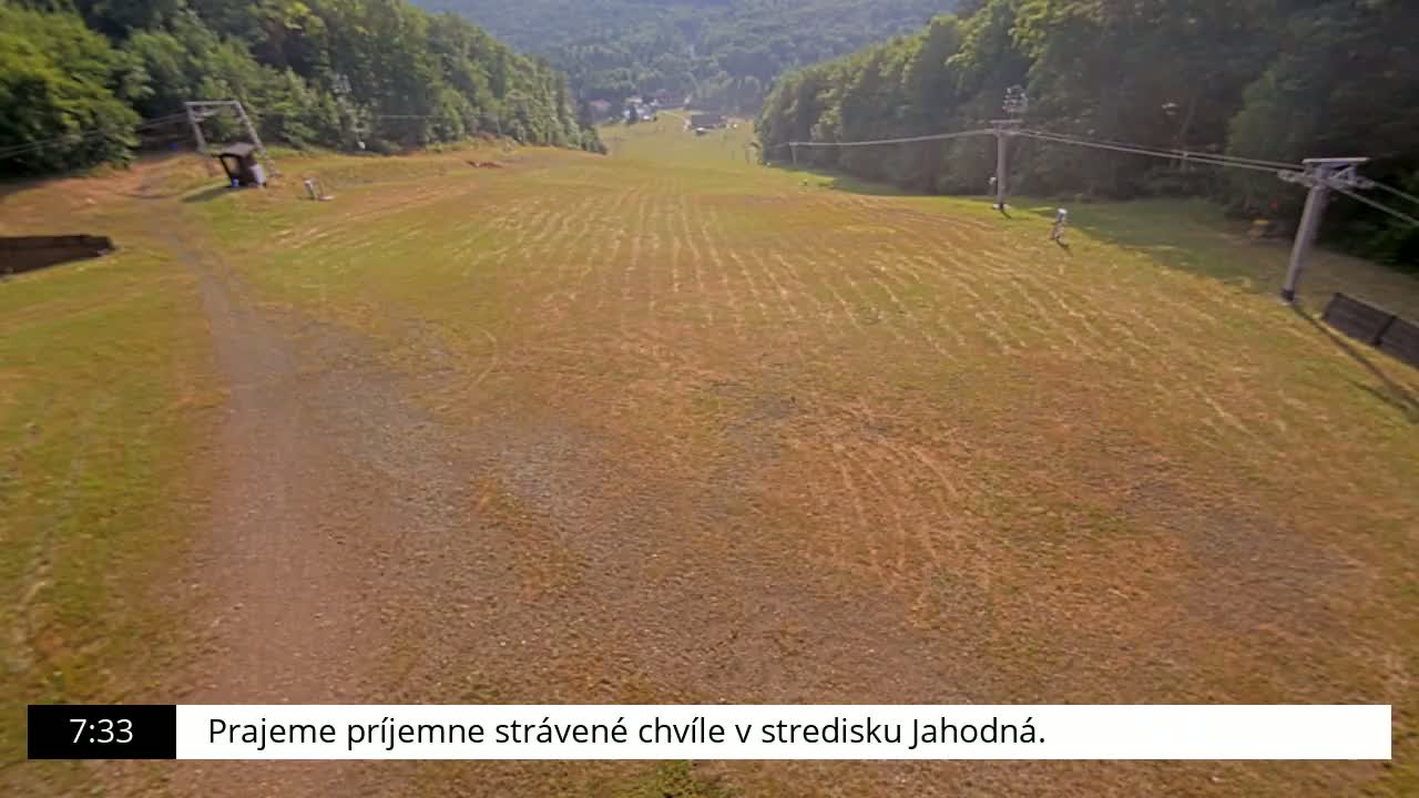 Jahodna Ski Slope Peak Skyline Live Cam - Sever, Kosice 1, Kosice, Slovakia
