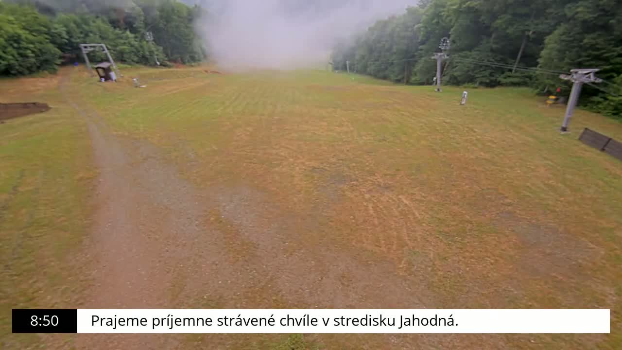 Jahodna Ski Slope Peak Skyline Live Cam - Sever, Kosice 1, Kosice, Slovakia