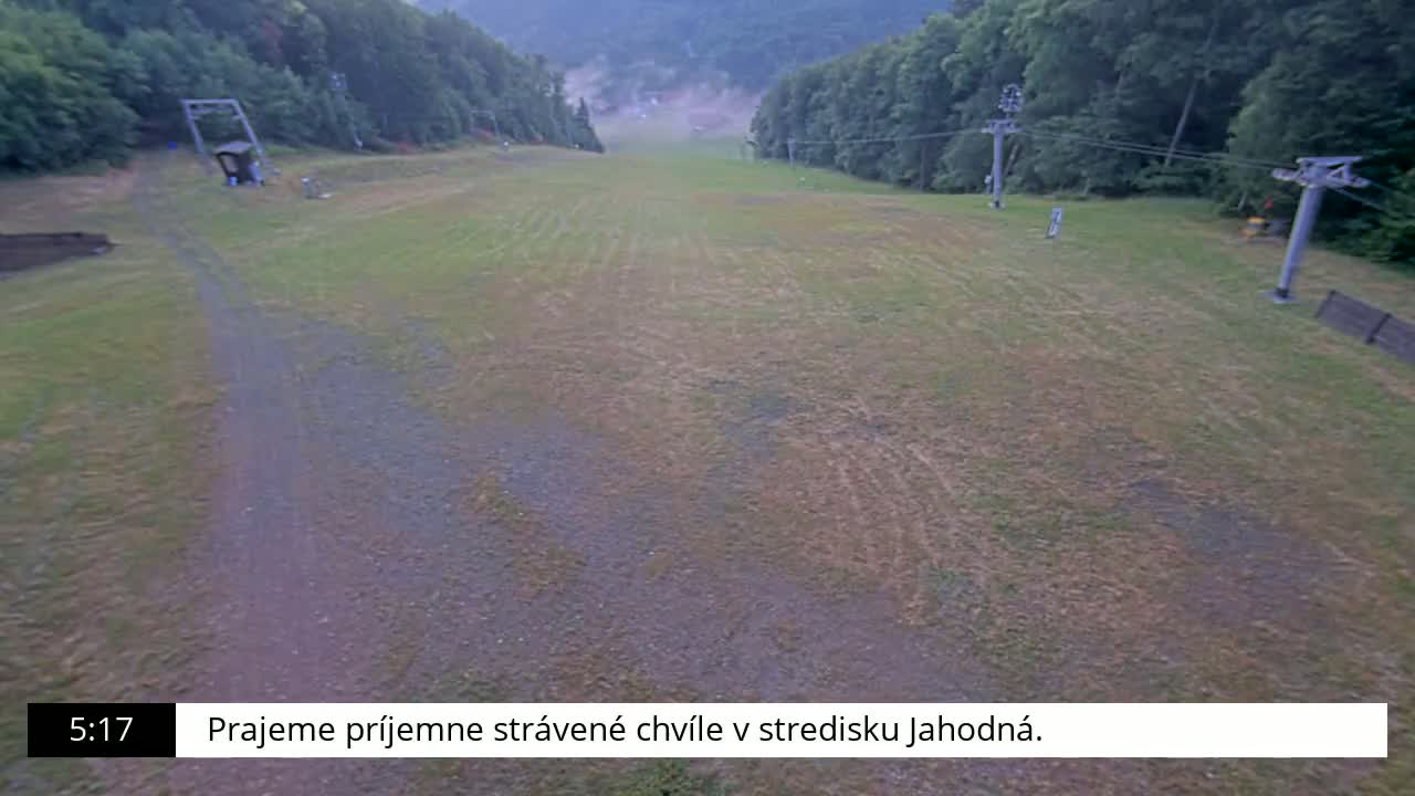 Jahodna Ski Slope Peak Skyline Live Cam - Sever, Kosice 1, Kosice, Slovakia