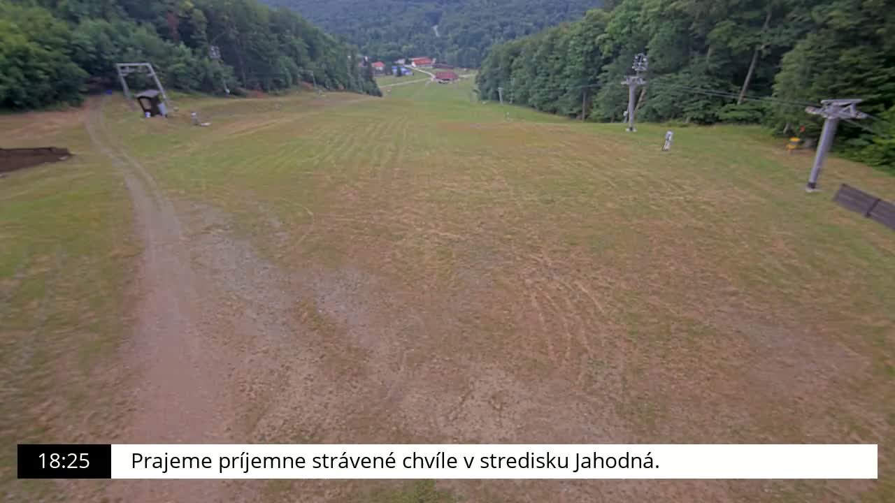 Jahodna Ski Slope Peak Skyline Live Cam - Sever, Kosice 1, Kosice, Slovakia