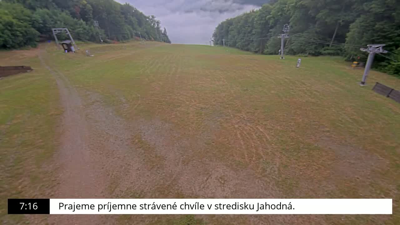 Jahodna Ski Slope Peak Skyline Live Cam - Sever, Kosice 1, Kosice, Slovakia