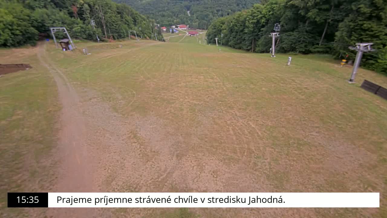 Jahodna Ski Slope Peak Skyline Live Cam - Sever, Kosice 1, Kosice, Slovakia