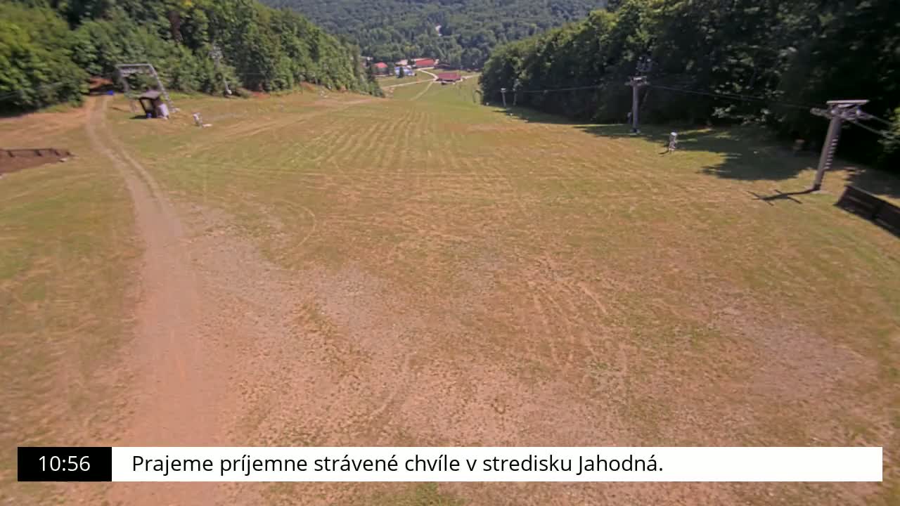 Jahodna Ski Slope Peak Skyline Live Cam - Sever, Kosice 1, Kosice, Slovakia