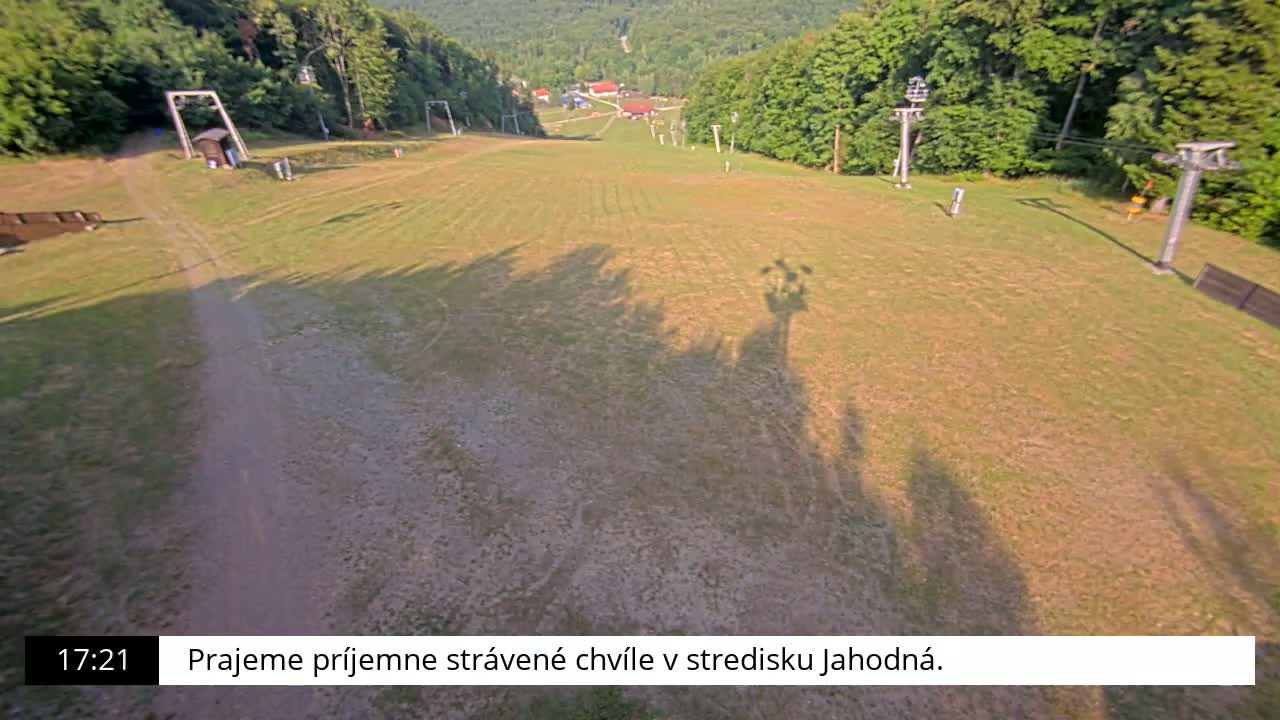Jahodna Ski Slope Peak Skyline Live Cam - Sever, Kosice 1, Kosice, Slovakia
