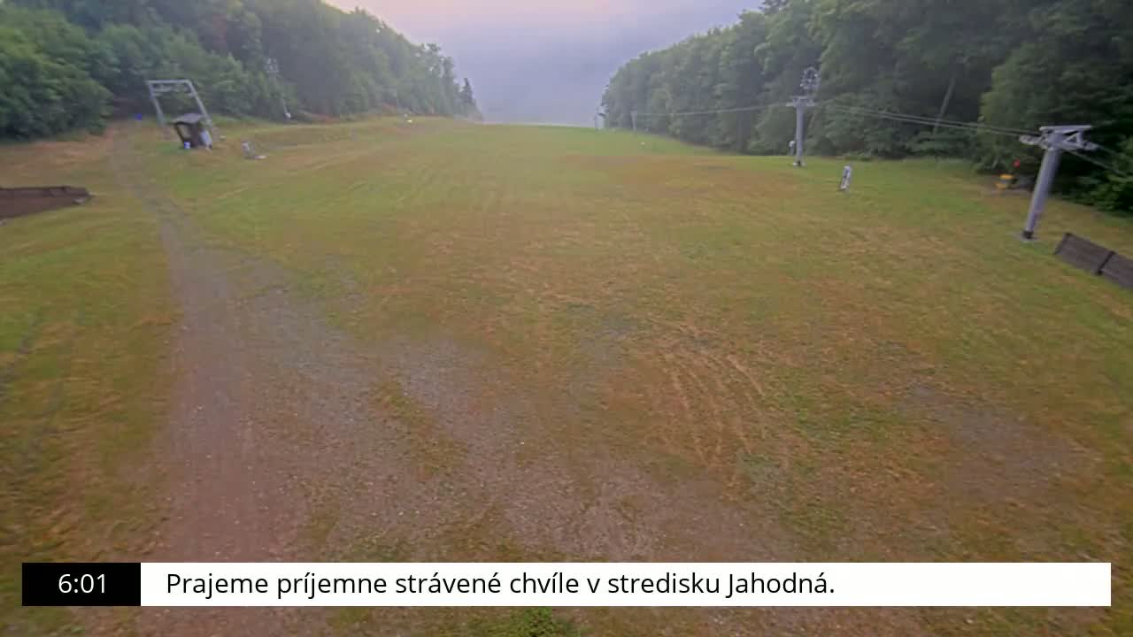 Jahodna Ski Slope Peak Skyline Live Cam - Sever, Kosice 1, Kosice, Slovakia