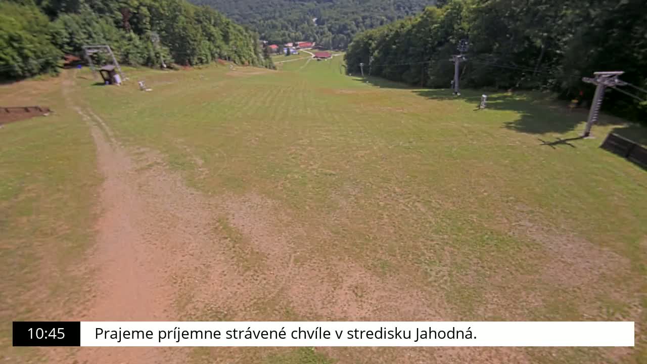 Jahodna Ski Slope Peak Skyline Live Cam - Sever, Kosice 1, Kosice, Slovakia