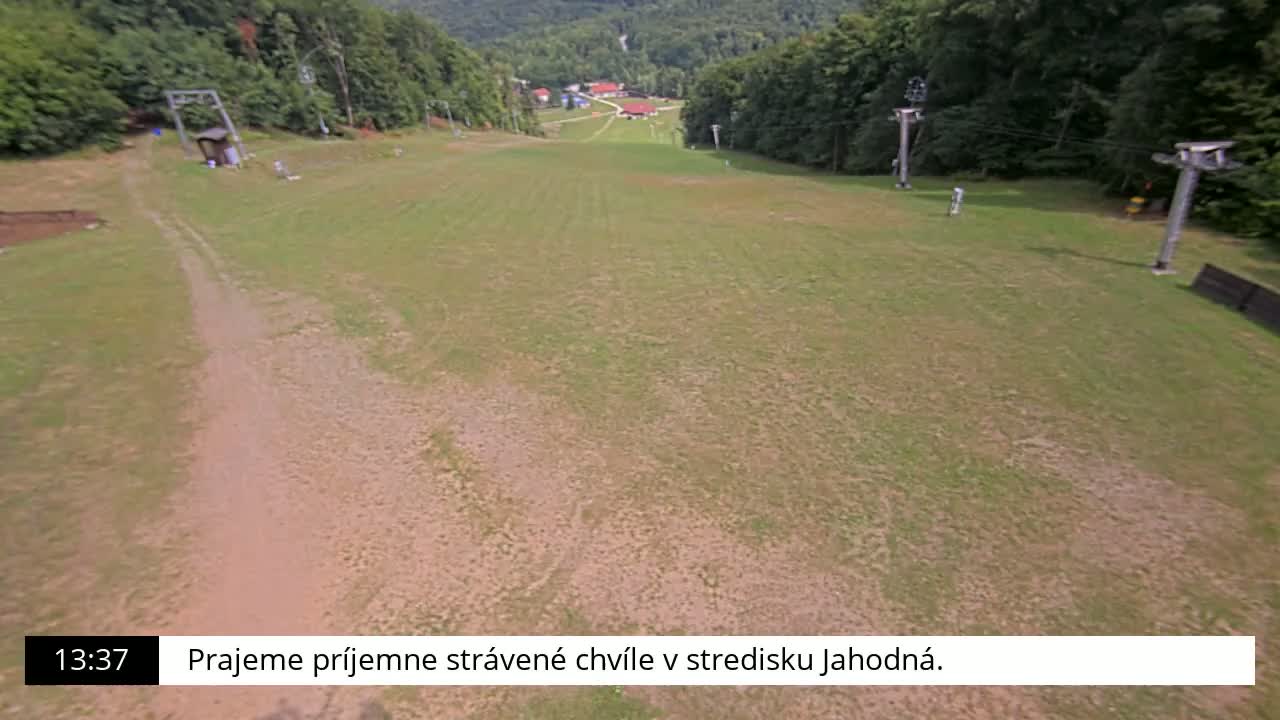 Jahodna Ski Slope Peak Skyline Live Cam - Sever, Kosice 1, Kosice, Slovakia