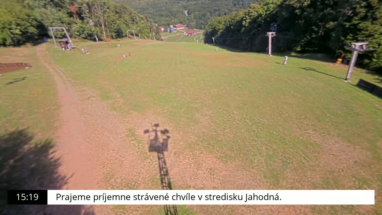 Jahodna Ski Slope Peak Skyline Live Cam - Sever, Kosice 1, Kosice, Slovakia
