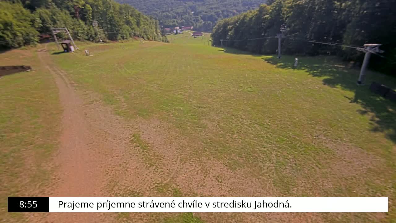 Jahodna Ski Slope Peak Skyline Live Cam - Sever, Kosice 1, Kosice, Slovakia