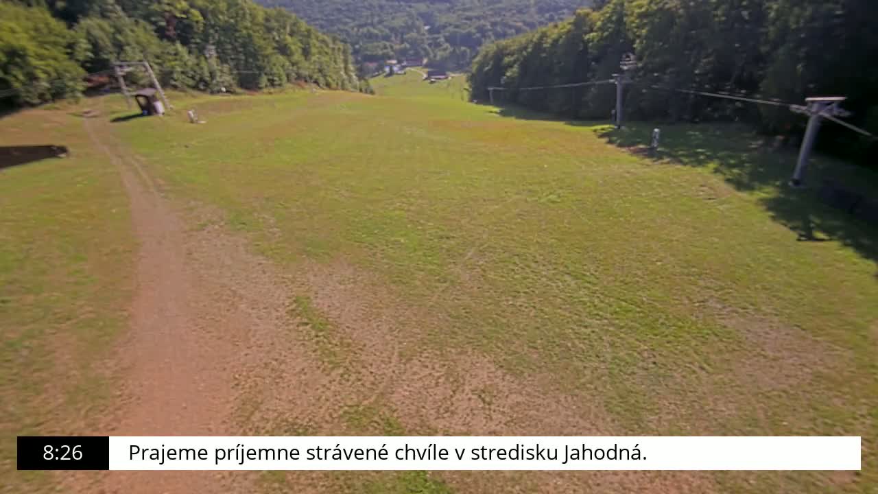 Jahodna Ski Slope Peak Skyline Live Cam - Sever, Kosice 1, Kosice, Slovakia