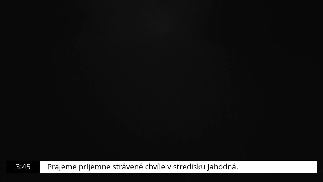 Jahodna Ski Slope Peak Skyline Live Cam - Sever, Kosice 1, Kosice, Slovakia