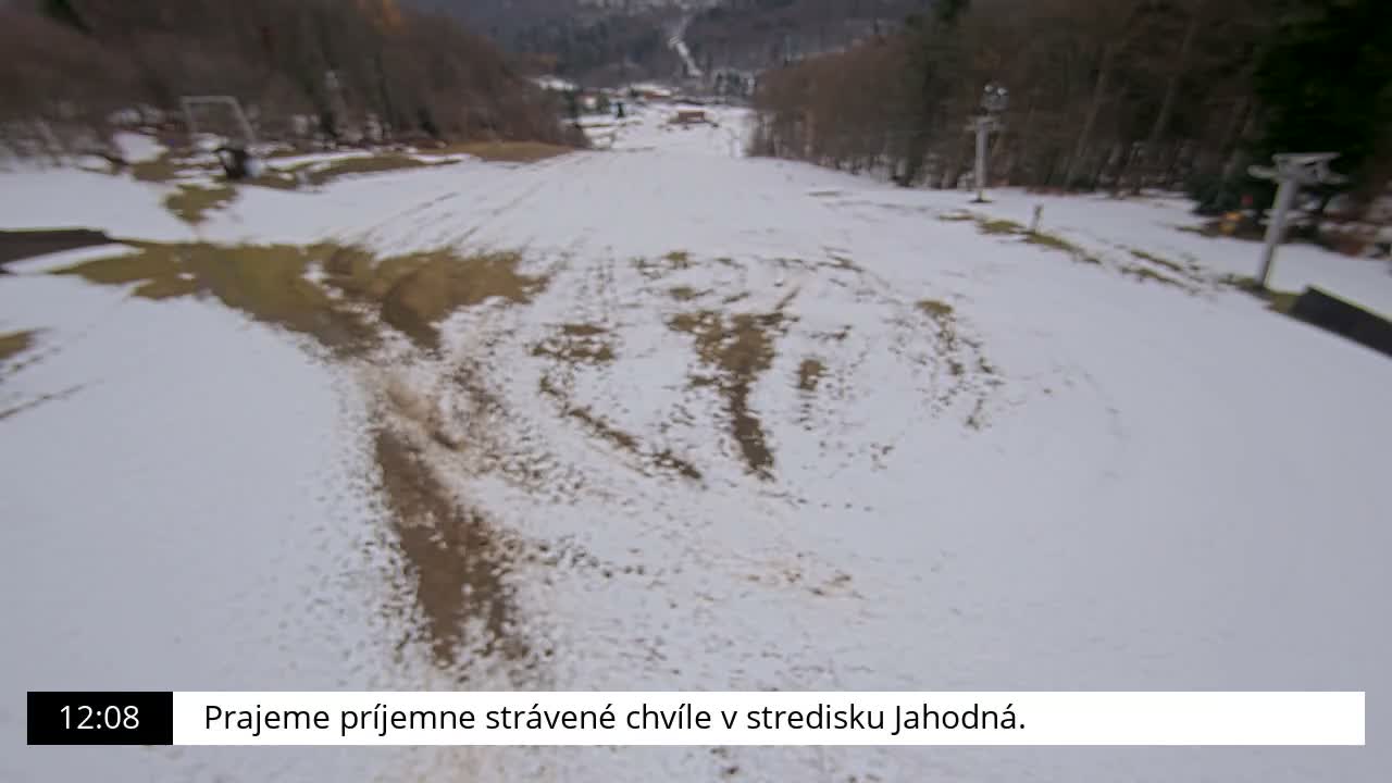 Jahodna Ski Slope Peak Skyline Live Cam - Sever, Kosice 1, Kosice, Slovakia
