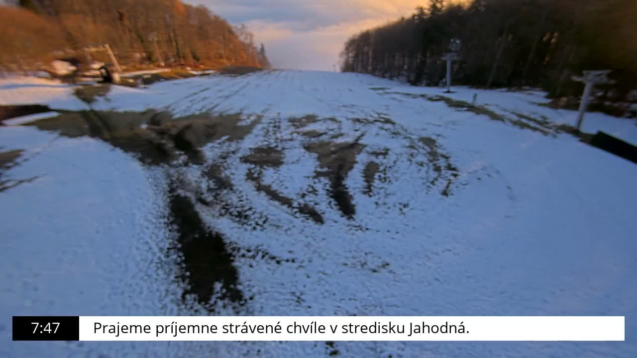 Jahodna Ski Slope Peak Skyline Live Cam - Sever, Kosice 1, Kosice, Slovakia