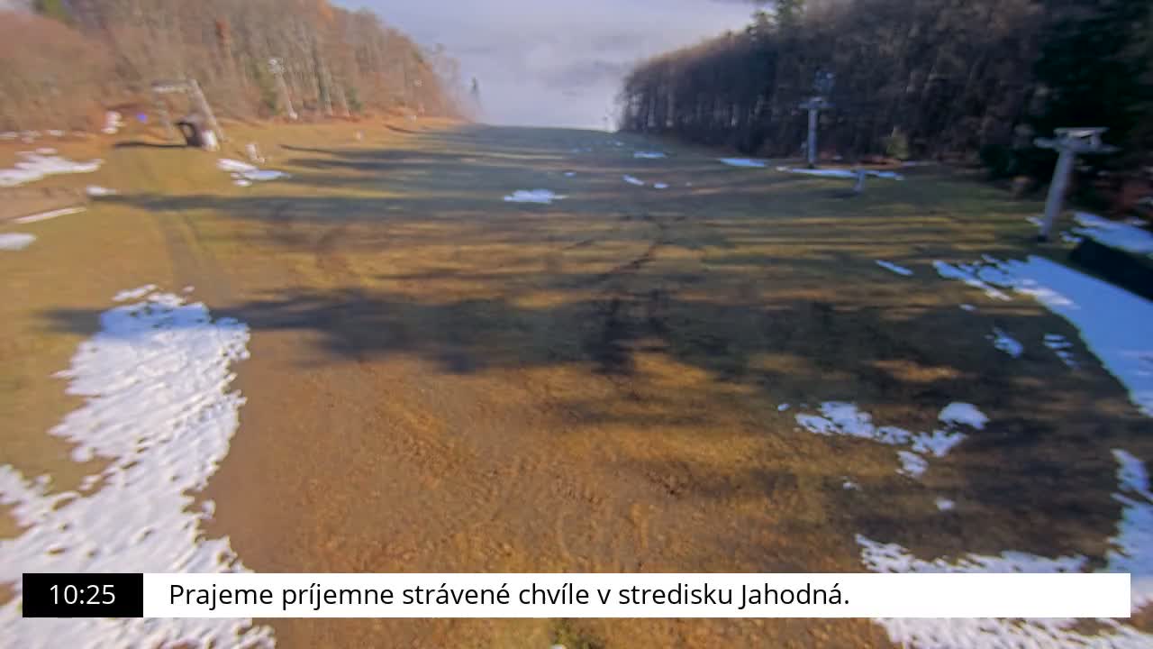 Jahodna Ski Slope Peak Skyline Live Cam - Sever, Kosice 1, Kosice, Slovakia