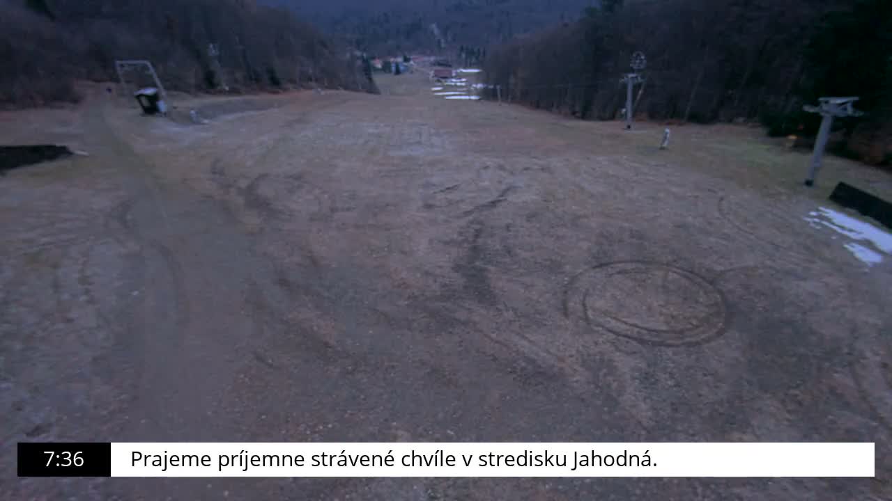 Jahodna Ski Slope Peak Skyline Live Cam - Sever, Kosice 1, Kosice, Slovakia
