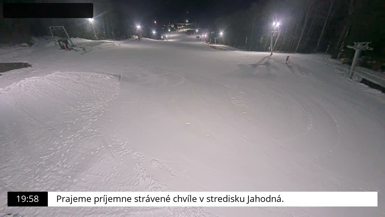 Jahodna Ski Slope Peak Skyline Live Cam - Sever, Kosice 1, Kosice, Slovakia