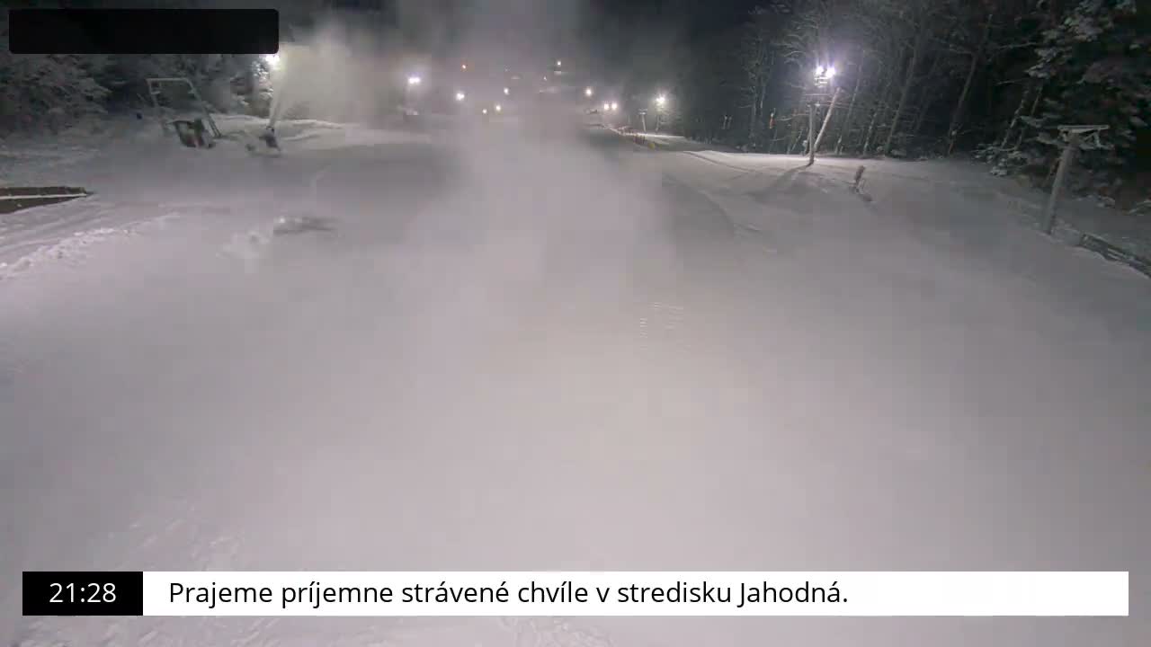 Jahodna Ski Slope Peak Skyline Live Cam - Sever, Kosice 1, Kosice, Slovakia