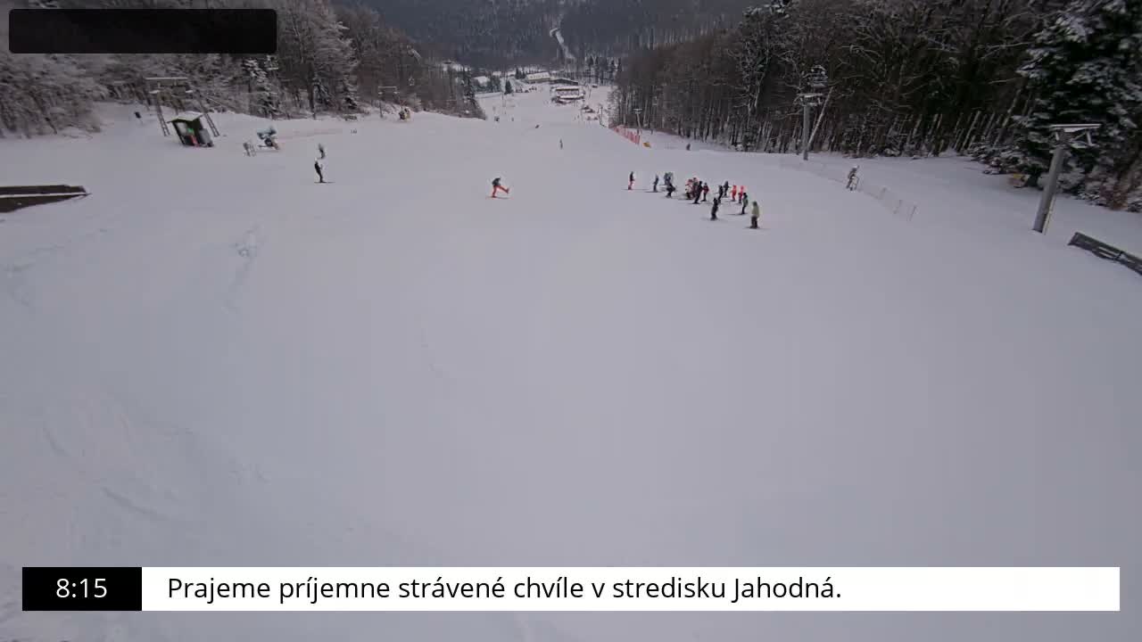 Jahodna Ski Slope Peak Skyline Live Cam - Sever, Kosice 1, Kosice, Slovakia