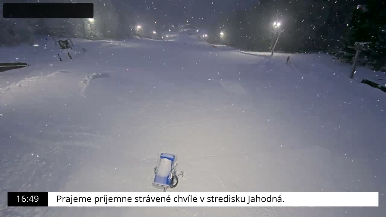 Jahodna Ski Slope Peak Skyline Live Cam - Sever, Kosice 1, Kosice, Slovakia